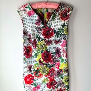 Eci New York floral midi dress